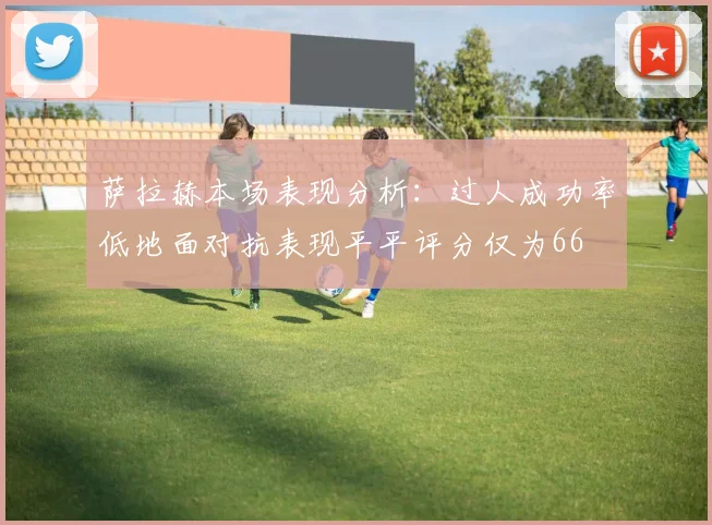 萨拉赫本场表现分析：过人成功率低地面对抗表现平平评分仅为66